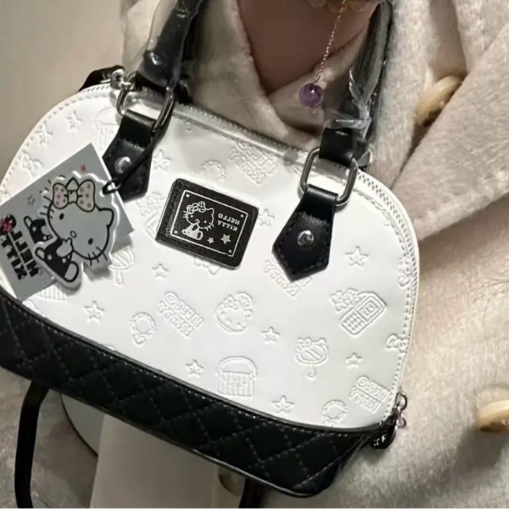 Hello Kitty Black and White Mini Bag